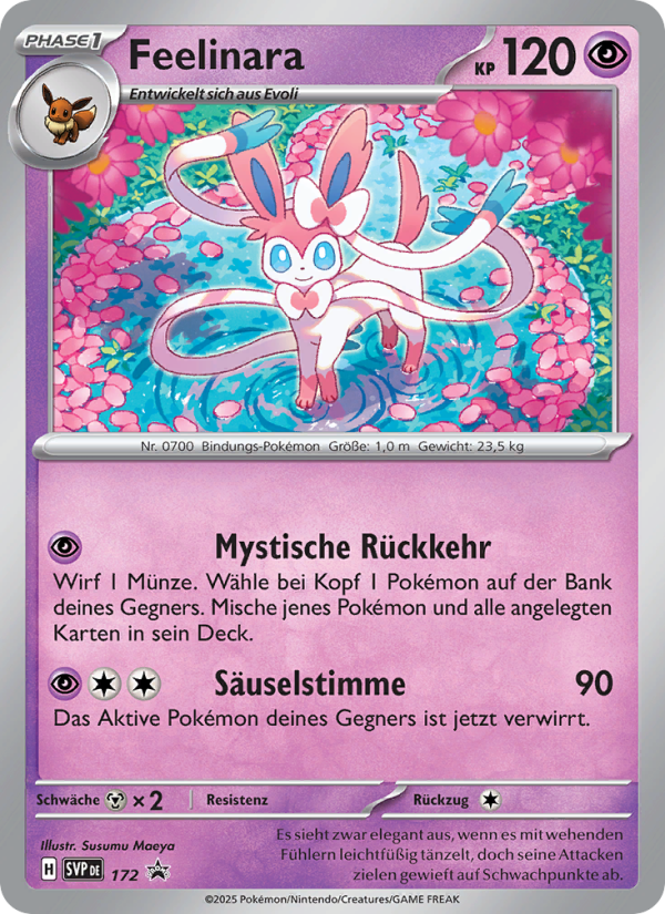 Feelinara 172 — SVP Black Star Promos (German Pokémon TCG card)