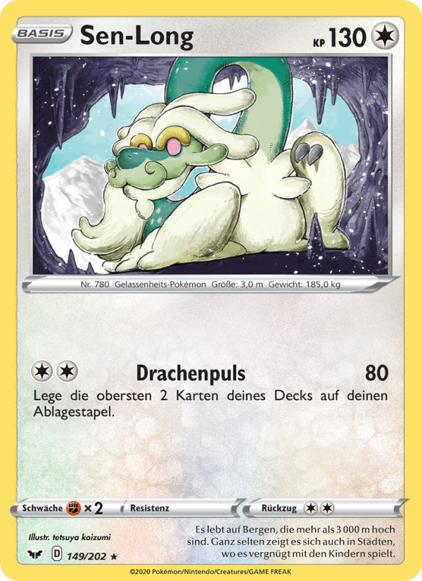 Sen-Long 149 — Sword & Shield (German Pokémon TCG card)