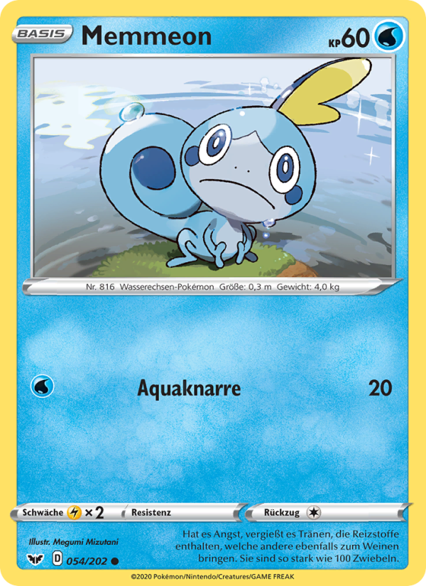 Memmeon 54 — Sword & Shield (German Pokémon TCG card)