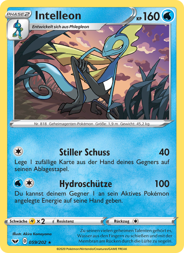 Intelleon 59 — Sword & Shield (German Pokémon TCG card)