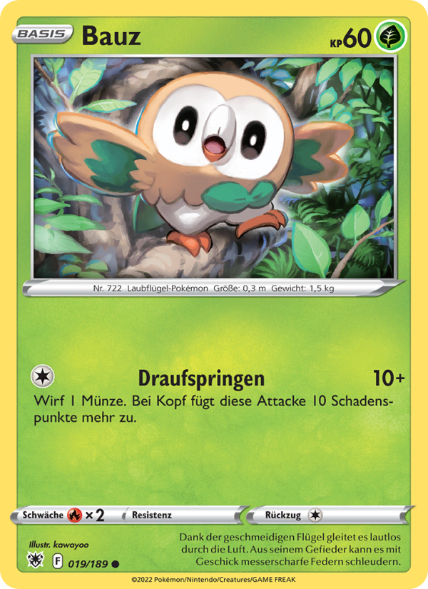 Bauz 019 — Astral Radiance (German Pokémon TCG card)