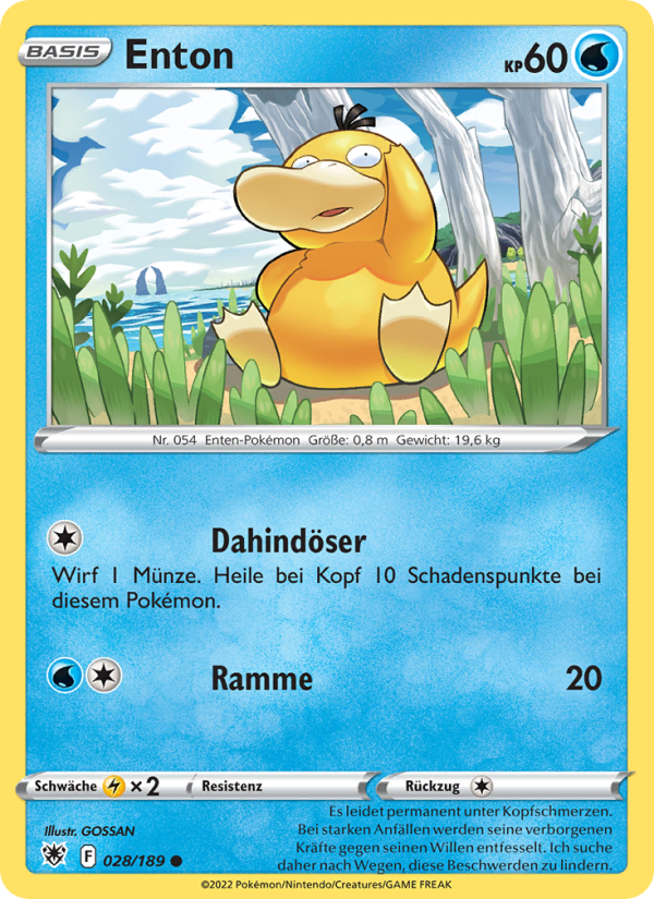 Enton 028 — Astral Radiance (German Pokémon TCG card)