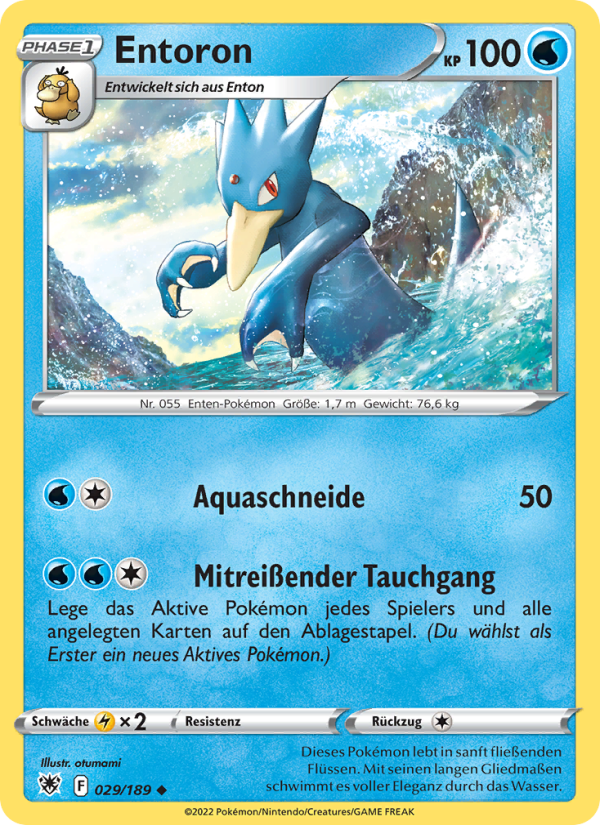 Entoron 029 — Astral Radiance (German Pokémon TCG card)