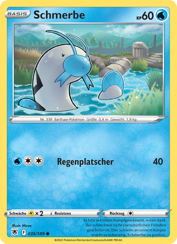 Schmerbe 035 — Astral Radiance (German Pokémon TCG card)