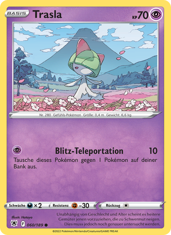 Trasla 060 — Astral Radiance (German Pokémon TCG card)