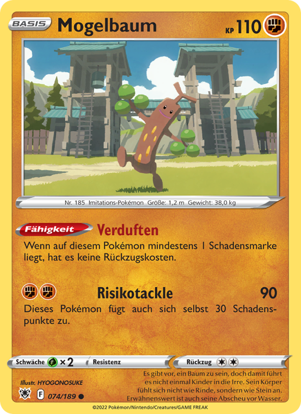 Mogelbaum 074 — Astral Radiance (German Pokémon TCG card)
