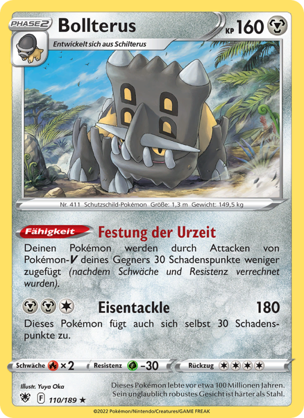 Bollterus 110 — Astral Radiance (German Pokémon TCG card)