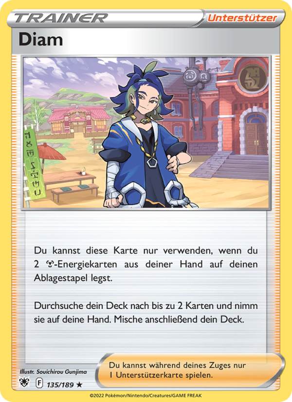 Diam 135 — Astral Radiance (German Pokémon TCG card)