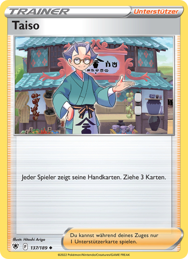 Taiso 137 — Astral Radiance (German Pokémon TCG card)