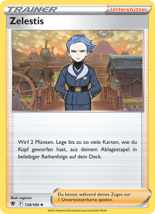 Zelestis 138 — Astral Radiance (German Pokémon TCG card)