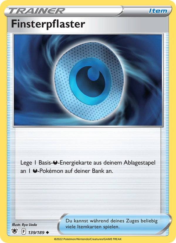 Finsterpflaster 139 — Astral Radiance (German Pokémon TCG card)