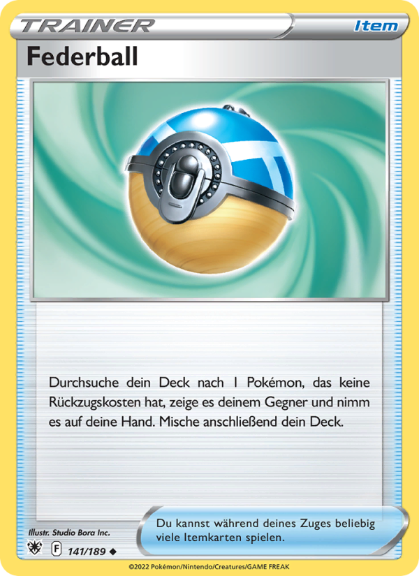 Federball 141 — Astral Radiance (German Pokémon TCG card)