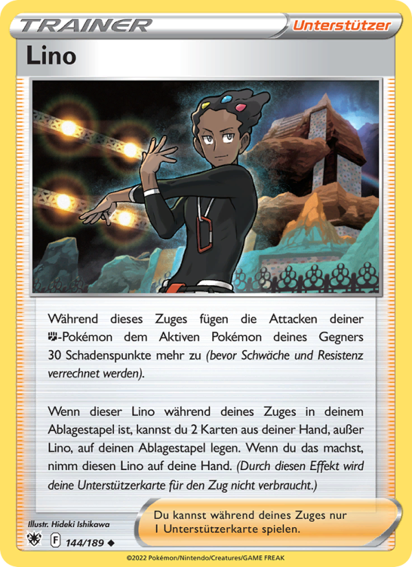 Lino 144 — Astral Radiance (German Pokémon TCG card)