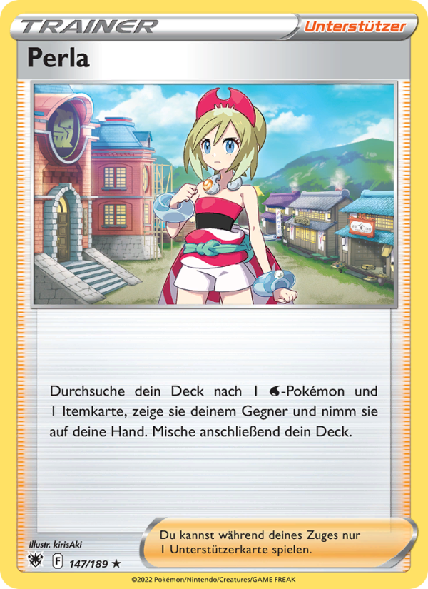 Perla 147 — Astral Radiance (German Pokémon TCG card)