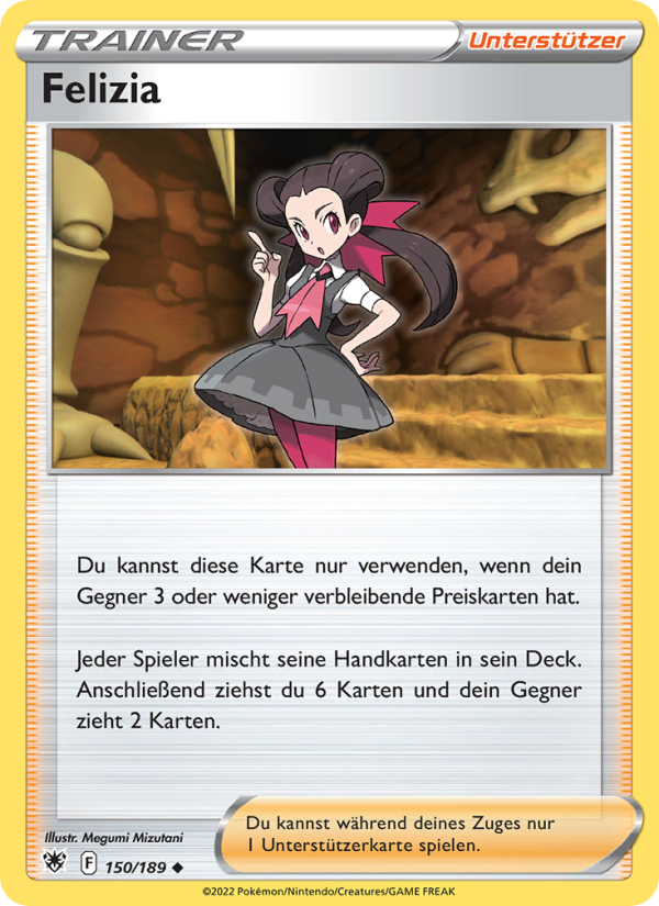 Felizia 150 — Astral Radiance (German Pokémon TCG card)