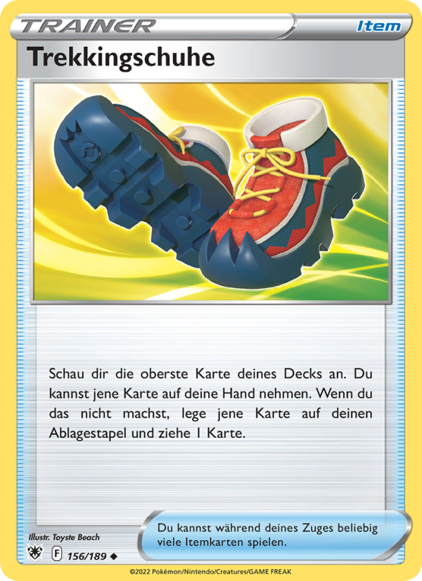 Trekkingschuhe 156 — Astral Radiance (German Pokémon TCG card)