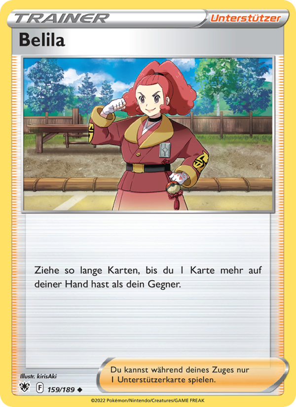 Belila 159 — Astral Radiance (German Pokémon TCG card)