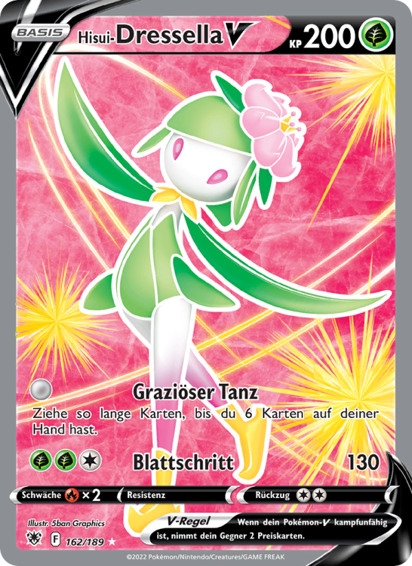 Hisui-Dressella V 162 — Astral Radiance (German Pokémon TCG card)