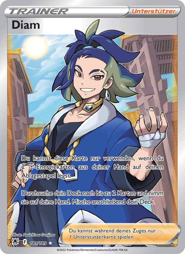 Diam 181 — Astral Radiance (German Pokémon TCG card)