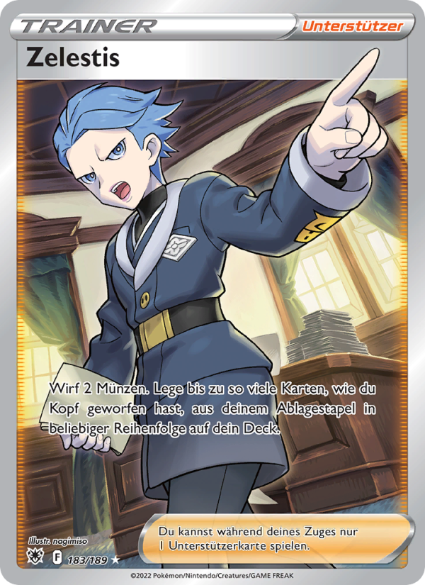 Zelestis 183 — Astral Radiance (German Pokémon TCG card)