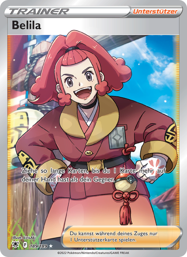 Belila 189 — Astral Radiance (German Pokémon TCG card)