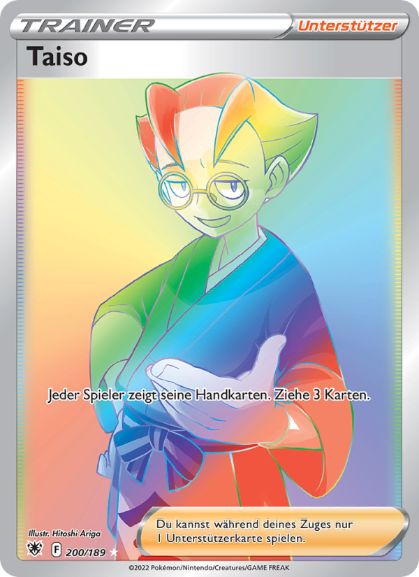 Taiso 200 — Astral Radiance (German Pokémon TCG card)