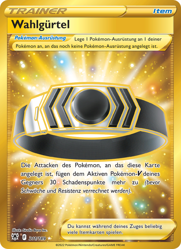 Wahlgürtel 211 — Astral Radiance (German Pokémon TCG card)