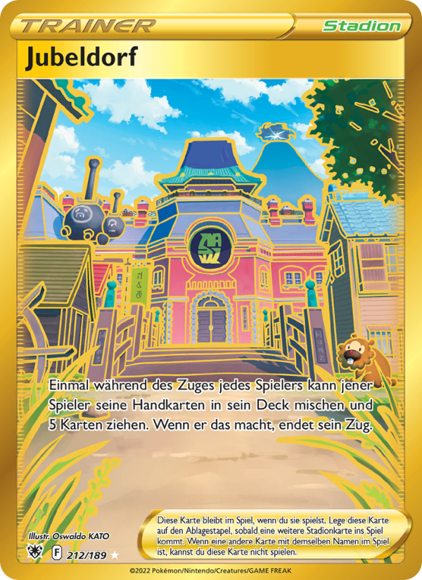 Jubeldorf 212 — Astral Radiance (German Pokémon TCG card)