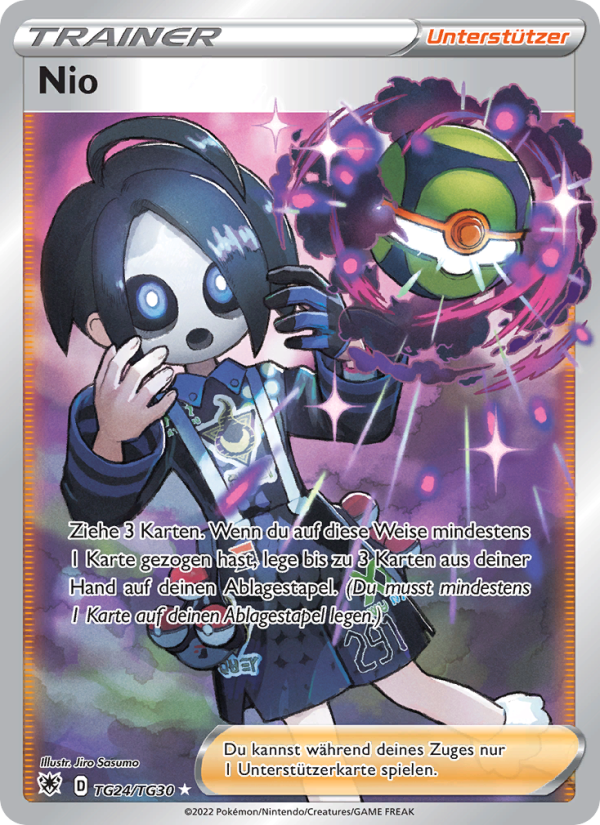 Nio TG24 — Astral Radiance (German Pokémon TCG card)