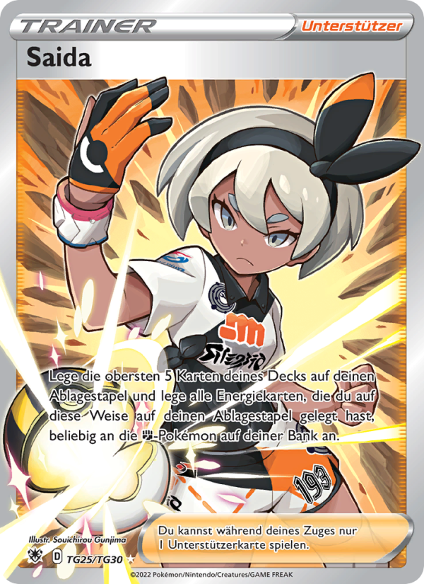 Saida TG25 — Astral Radiance (German Pokémon TCG card)