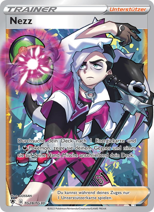 Nezz TG28 — Astral Radiance (German Pokémon TCG card)