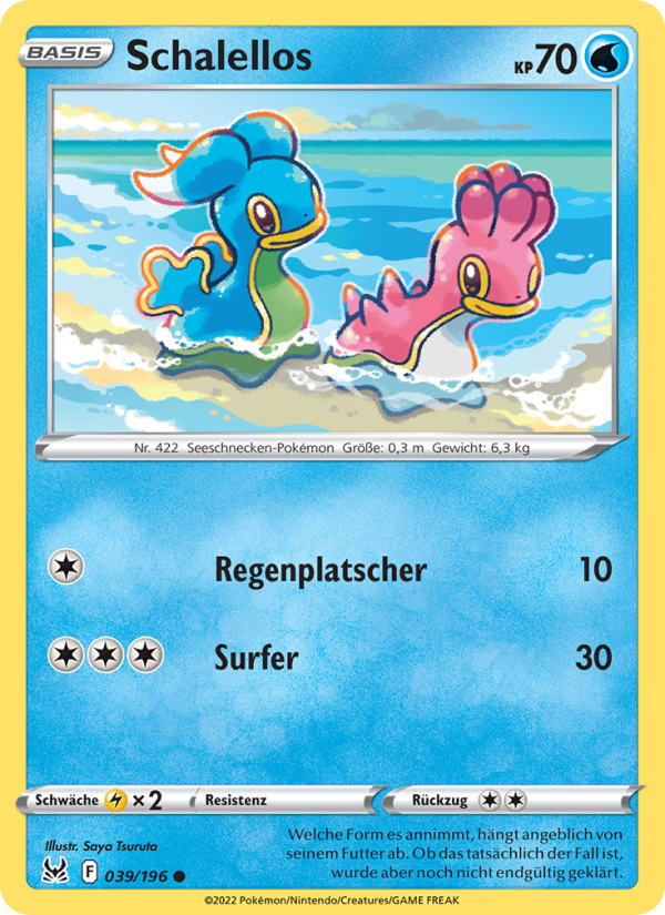 Schalellos 039 — Lost Origin (German Pokémon TCG card)
