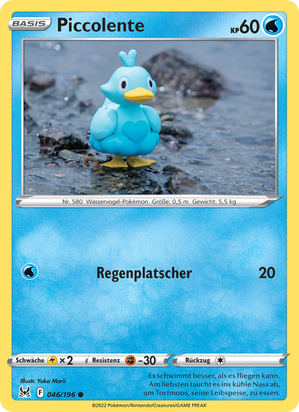 Piccolente 046 — Lost Origin (German Pokémon TCG card)