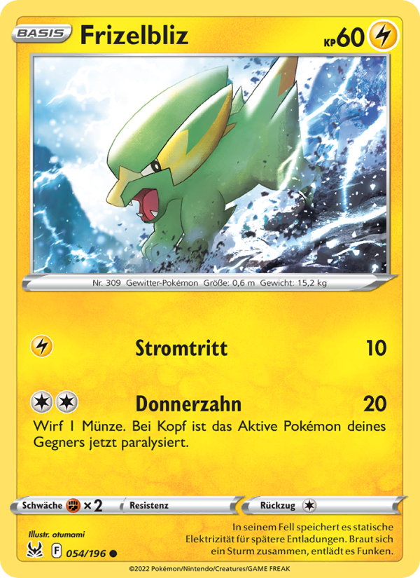 Frizelbliz 054 — Lost Origin (German Pokémon TCG card)