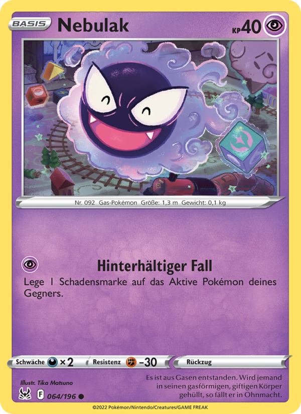 Nebulak 064 — Lost Origin (German Pokémon TCG card)