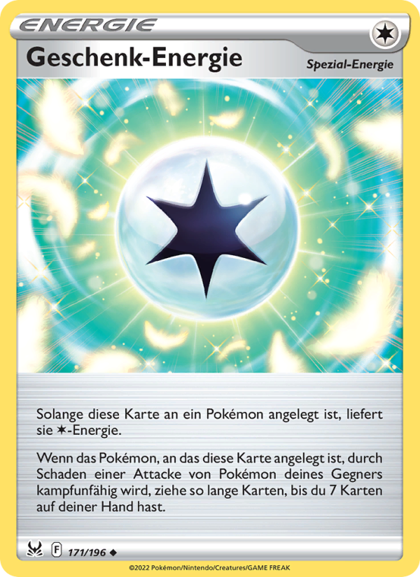 Geschenk-Energie 171 — Lost Origin (German Pokémon TCG card)