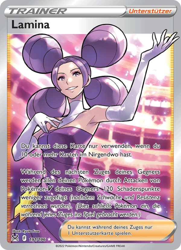 Lamina 191 — Lost Origin (German Pokémon TCG card)