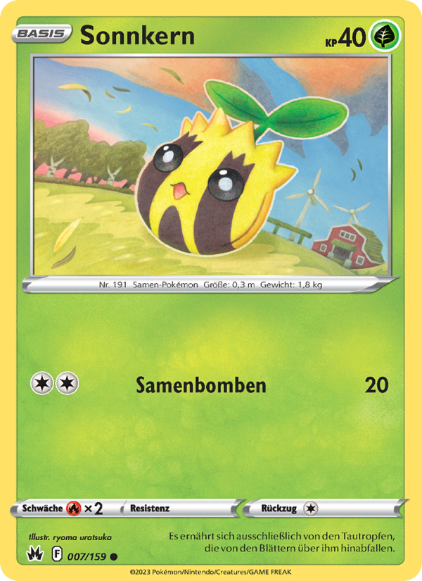Sonnkern 007 — Zenit der Könige (German Pokémon TCG card)