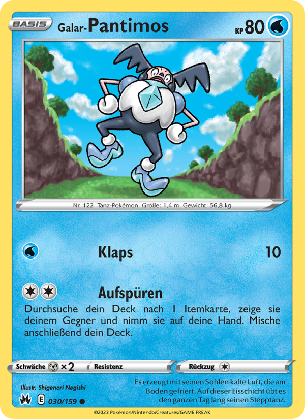 Galar-Pantimos 030 — Zenit der Könige (German Pokémon TCG card)