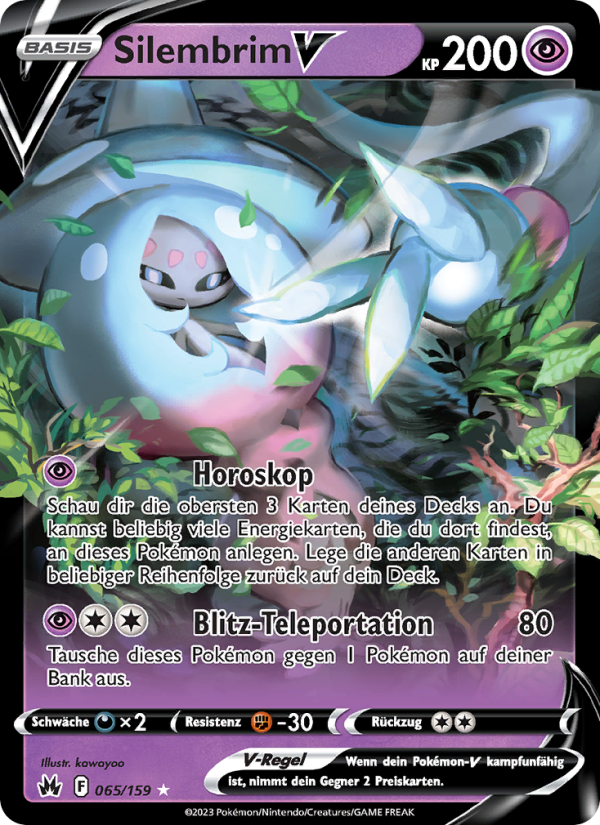Silembrim V 065 — Zenit der Könige (German Pokémon TCG card)