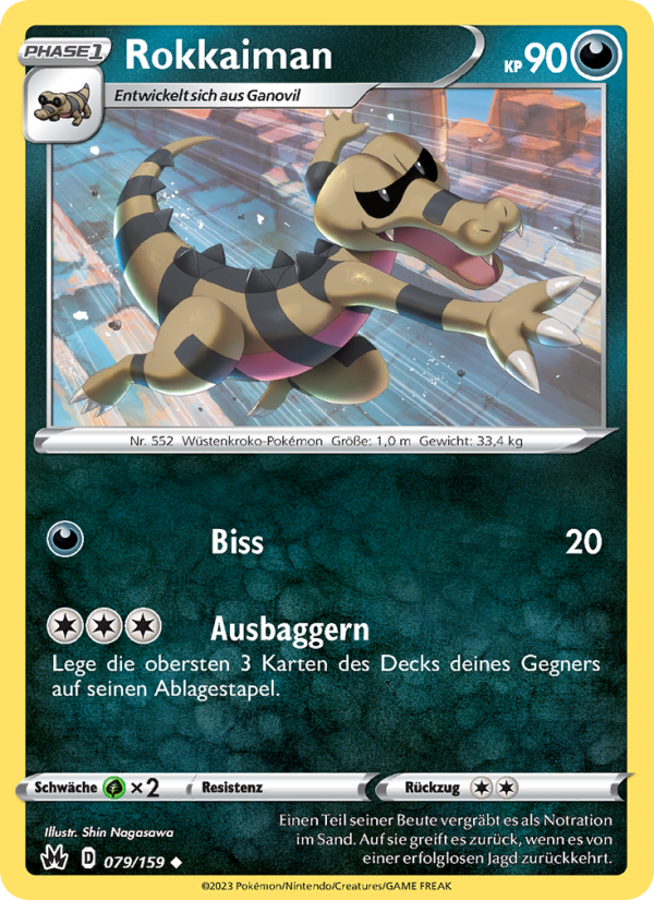 Rokkaiman 079 — Zenit der Könige (German Pokémon TCG card)