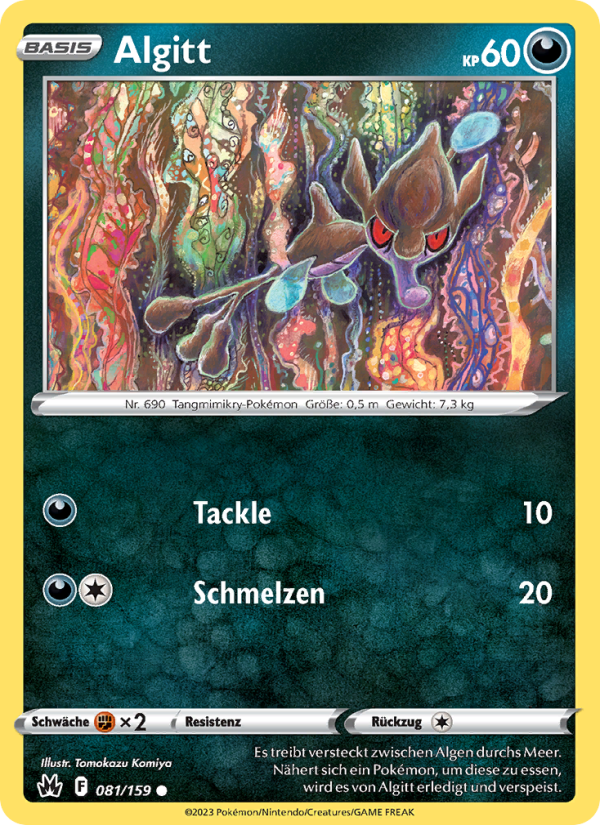 Algitt 081 — Zenit der Könige (German Pokémon TCG card)