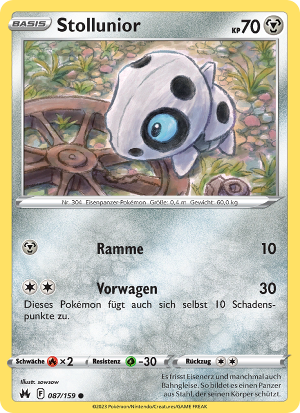 Stollunior 087 — Zenit der Könige (German Pokémon TCG card)
