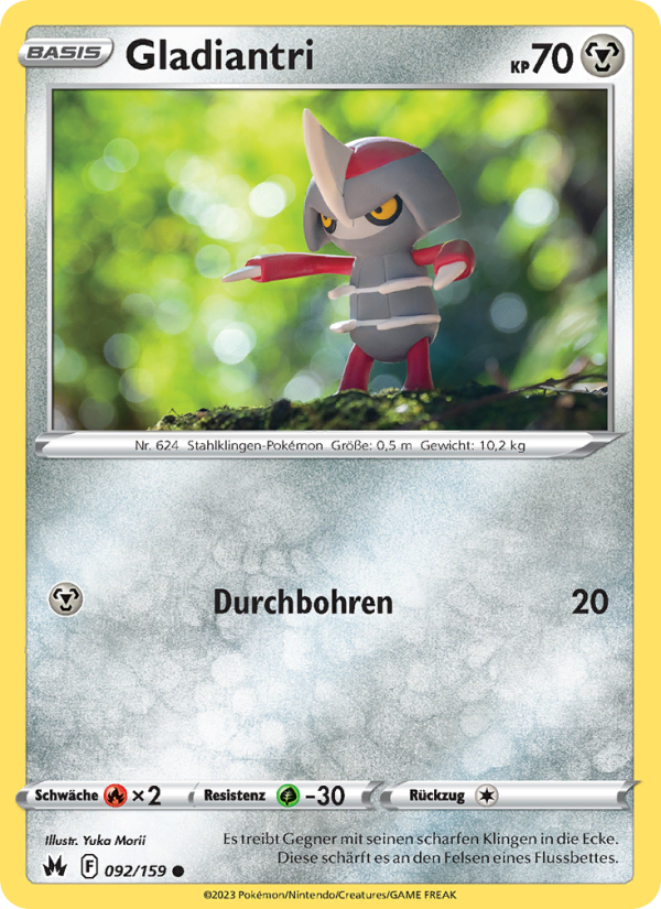 Gladiantri 092 — Zenit der Könige (German Pokémon TCG card)