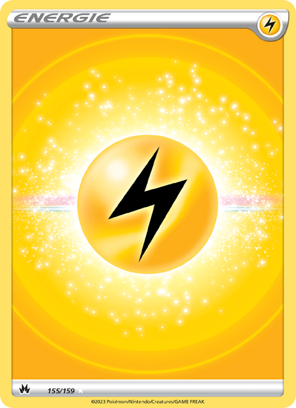 Elektro-Energie 155 — Zenit der Könige (German Pokémon TCG card)