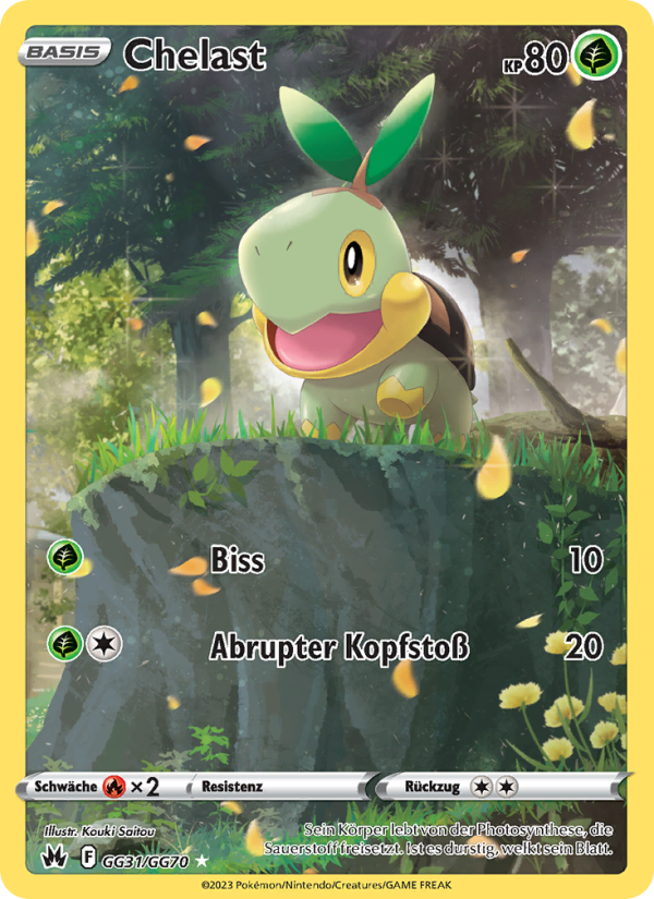 Chelast GG31 — Zenit der Könige (German Pokémon TCG card)