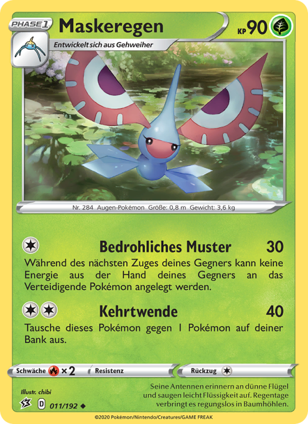 Maskeregen 11 — Rebel Clash (German Pokémon TCG card)