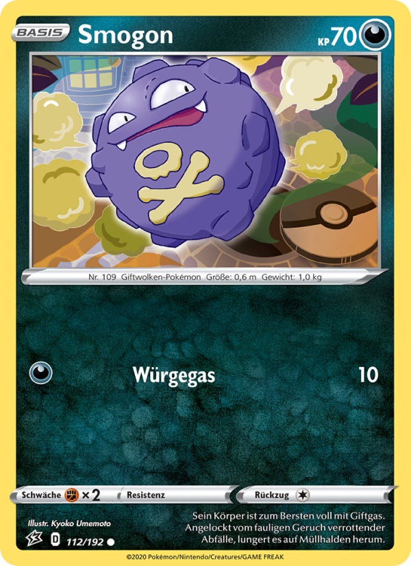 Smogon 112 — Rebel Clash (German Pokémon TCG card)