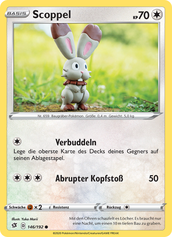 Scoppel 146 — Rebel Clash (German Pokémon TCG card)