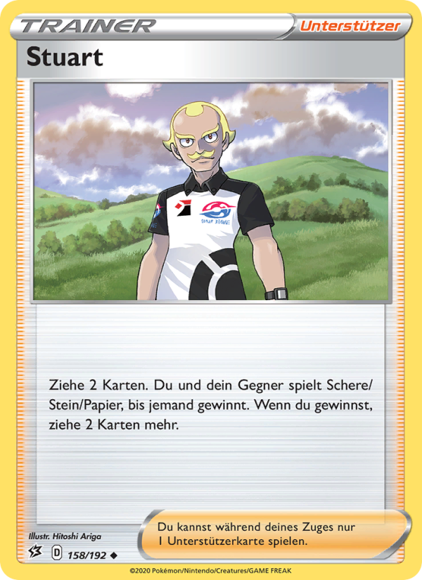 Stuart 158 — Rebel Clash (German Pokémon TCG card)